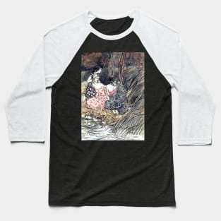 Naiads - Arthur Rackham Baseball T-Shirt